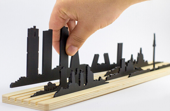 "Shapes", el juego de las siluetas de Madrid y Barcelona