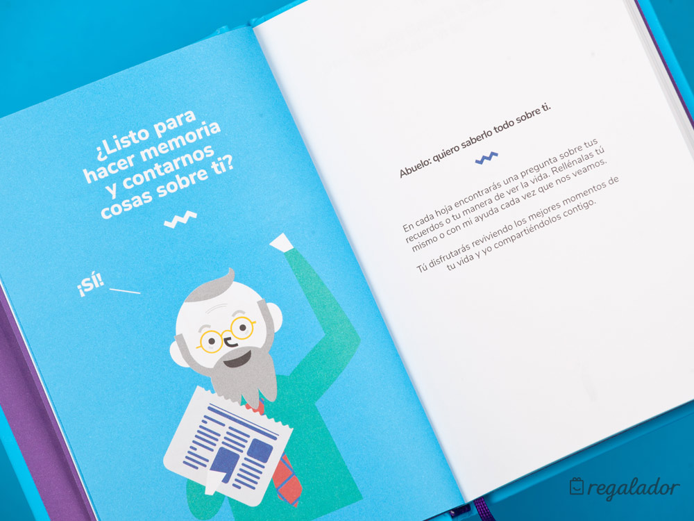 El diario para compartir entre abuelos y nietos