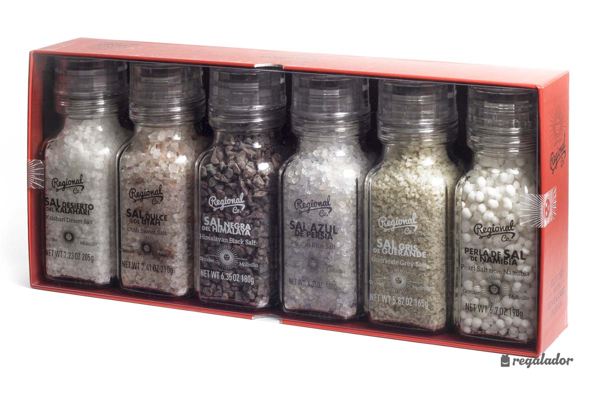 Pack de sales y especias premium para gourmets