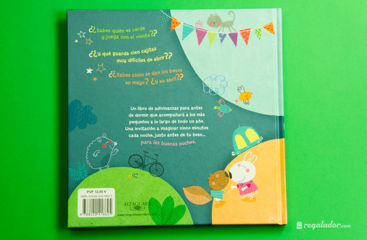 “Adivinanzas con beso” El libro para dar las buenas noches