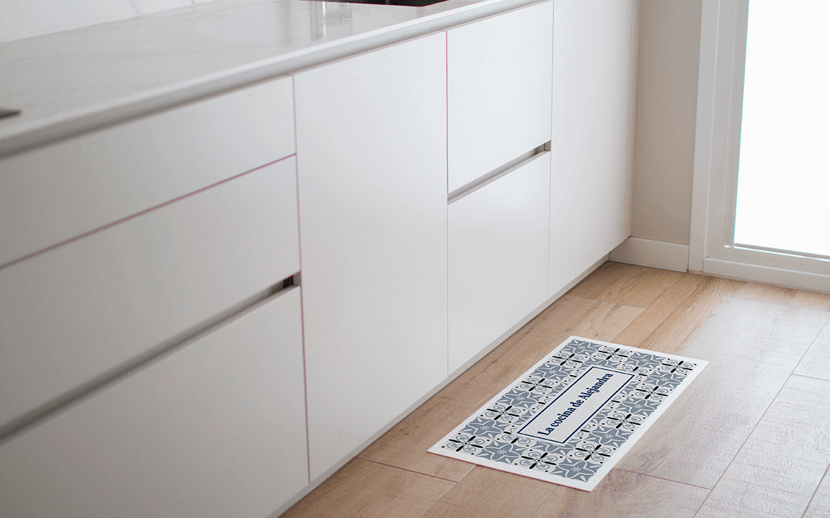 Alfombras vinílicas personalizadas para la cocina | Regalador.com