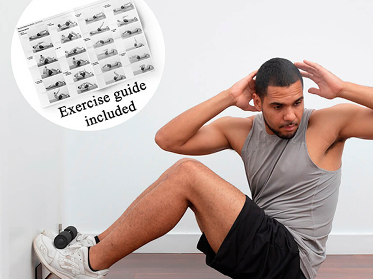 Barra de abdominales, para estar en forma facilmente