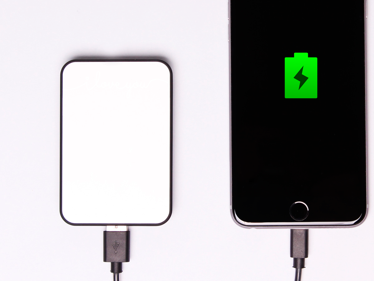 Batería portátil personalizada para chicas