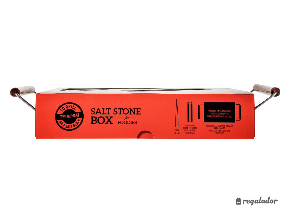 Bloque de Sal Rosa del Himalaya para foodies