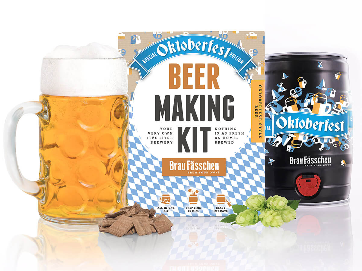 Kits de elaboración de cerveza en barril