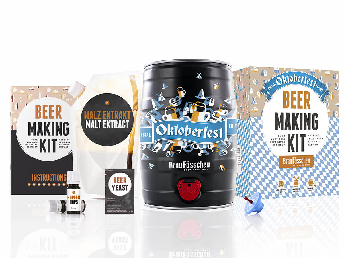 Kits de elaboración de cerveza en barril