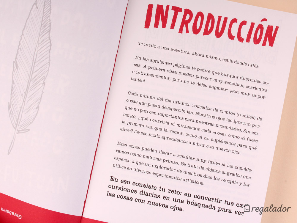 Busca el tesoro (en tus bolsillos) de Keri Smith