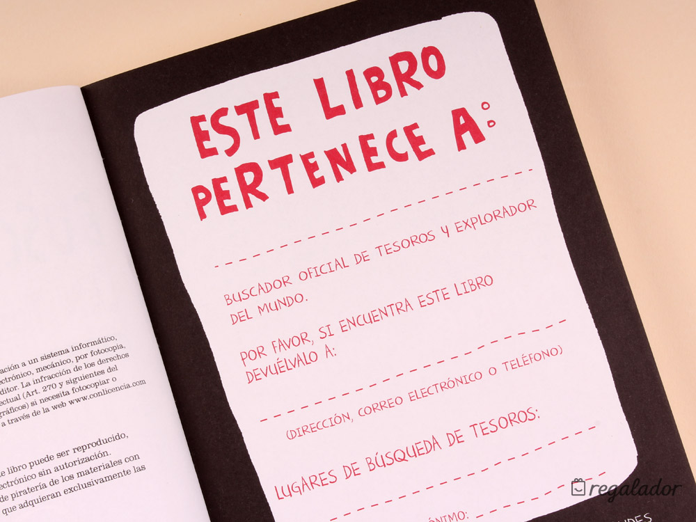 Busca el tesoro (en tus bolsillos) de Keri Smith
