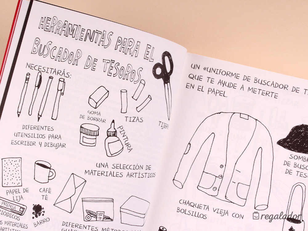 Busca el tesoro (en tus bolsillos) de Keri Smith