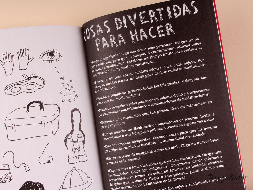 Busca el tesoro (en tus bolsillos) de Keri Smith