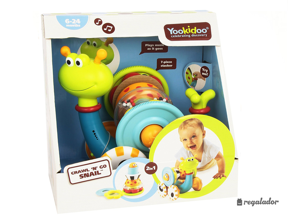 Caracol “Gatea & Go” para aprender a gatear
