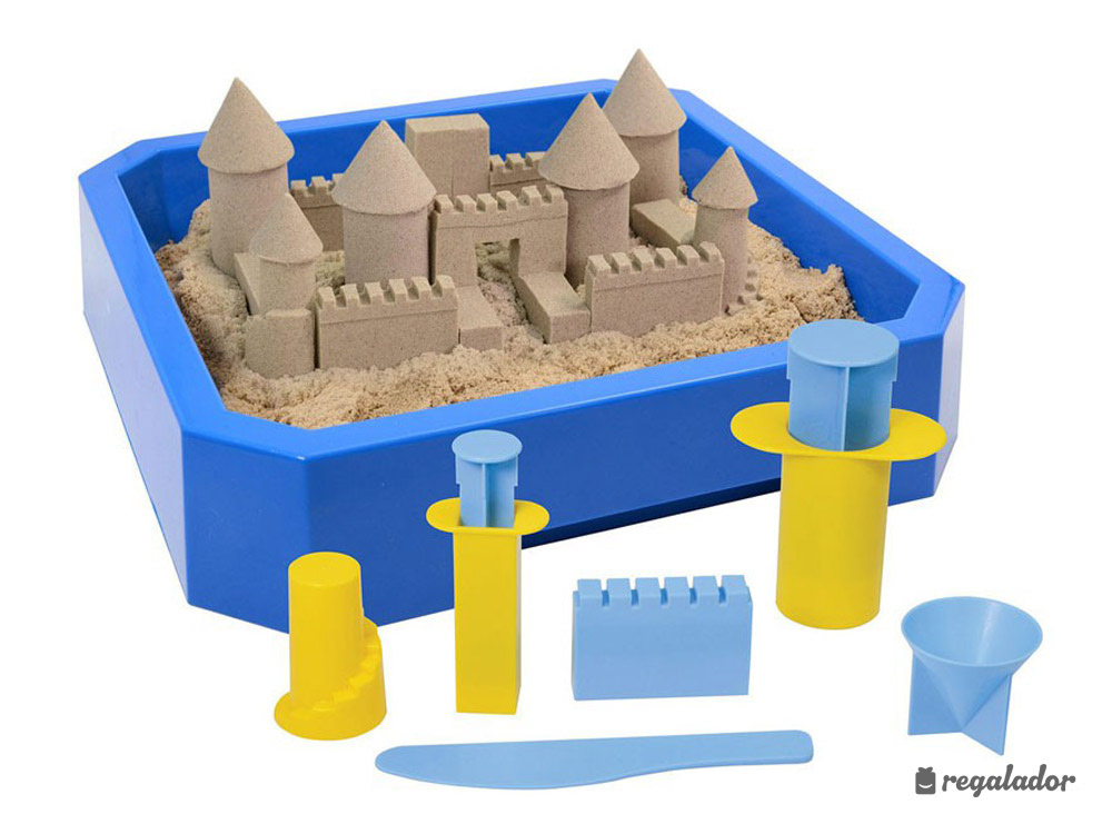 Kit para hacer castillos de arena mágica