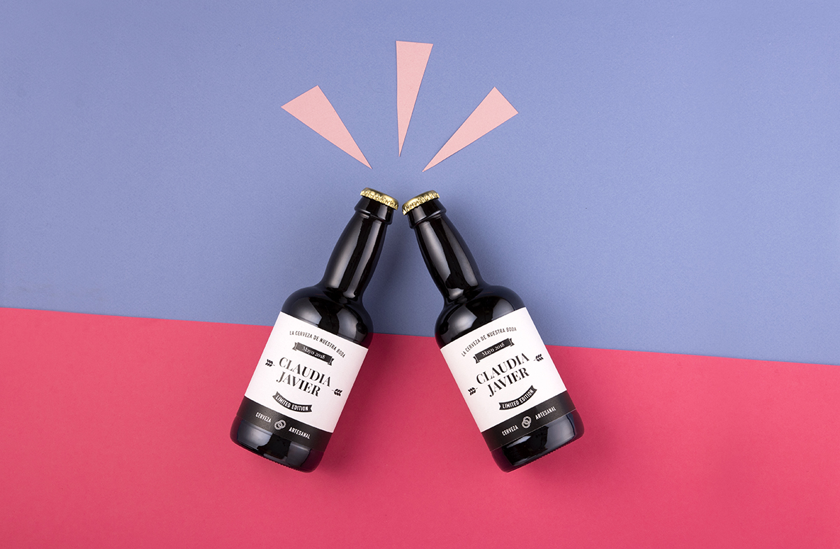 Pack de cervezas personalizables para parejas