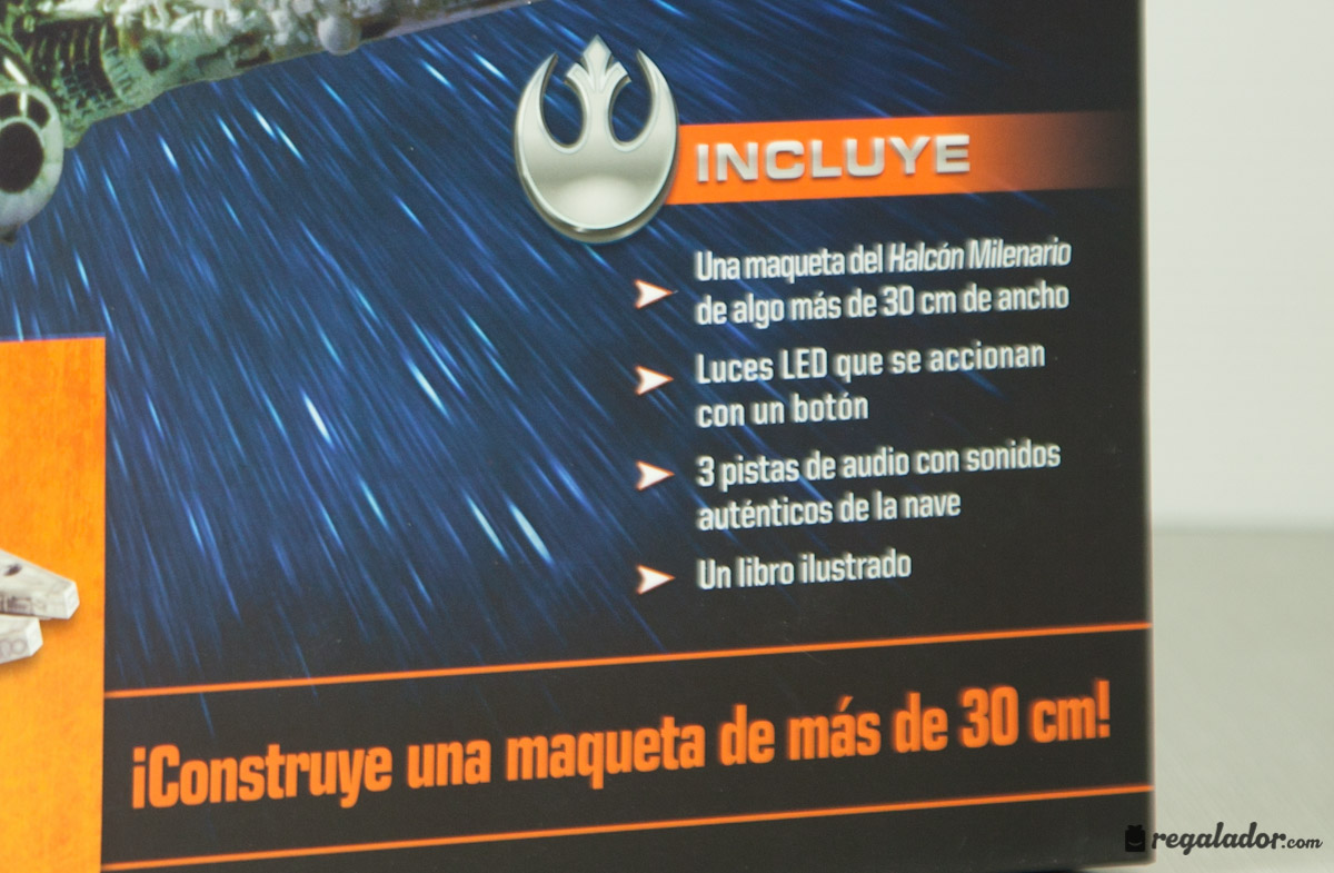 Pack “Construye tu propio Halcón Milenario»