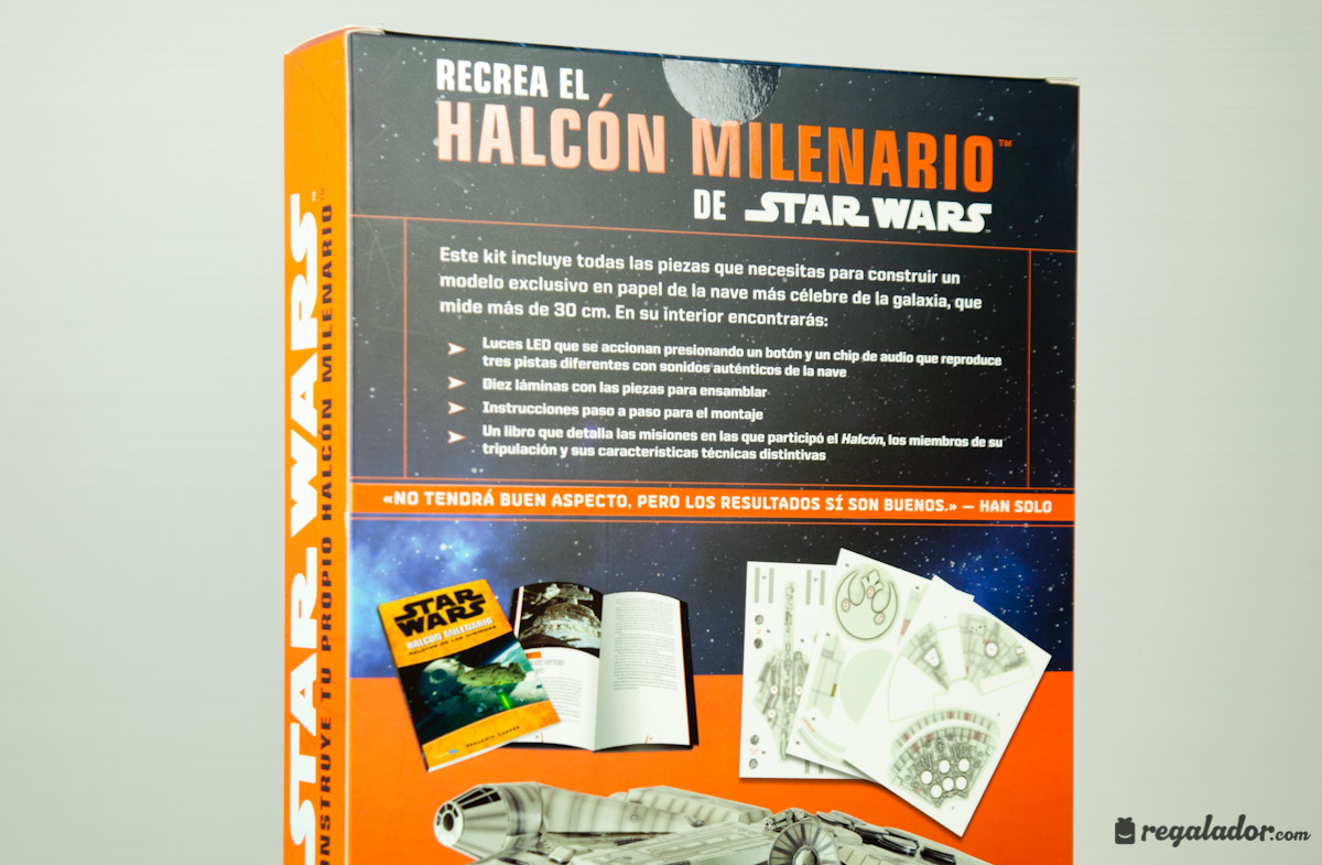 Pack “Construye tu propio Halcón Milenario»