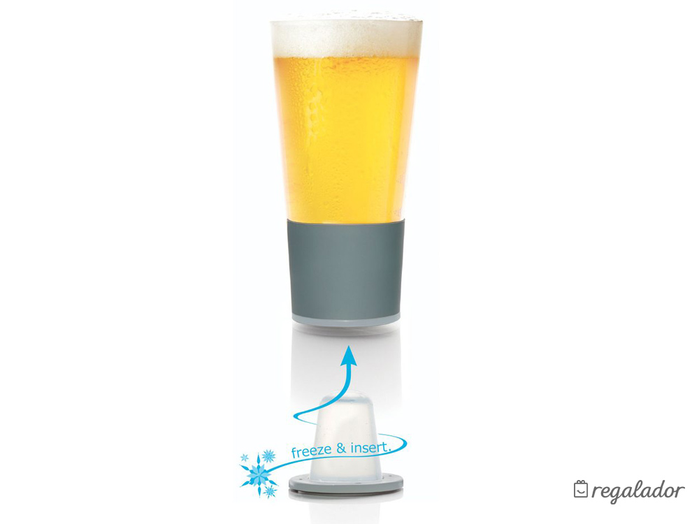 Vasos que mantienen frías las bebidas