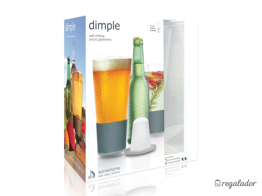 Vasos que mantienen frías las bebidas