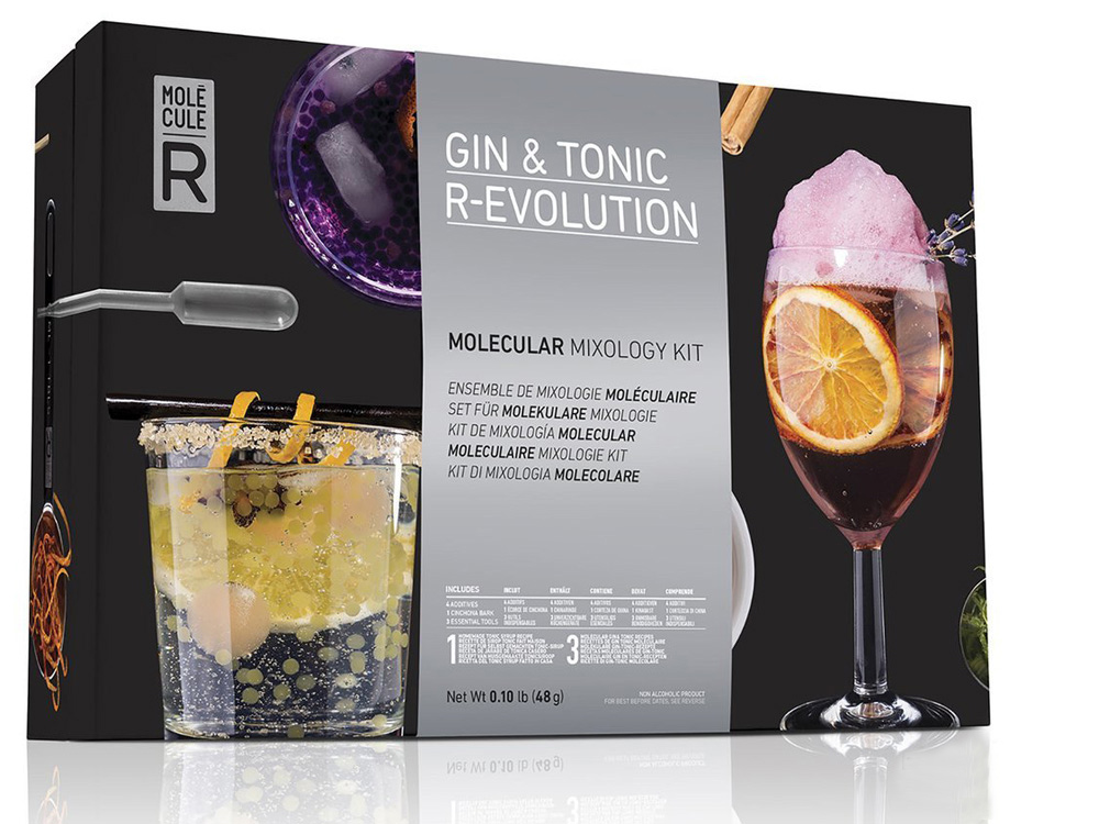 Gin & Tonic R-Evolution: kit de Gin Tonic molecular