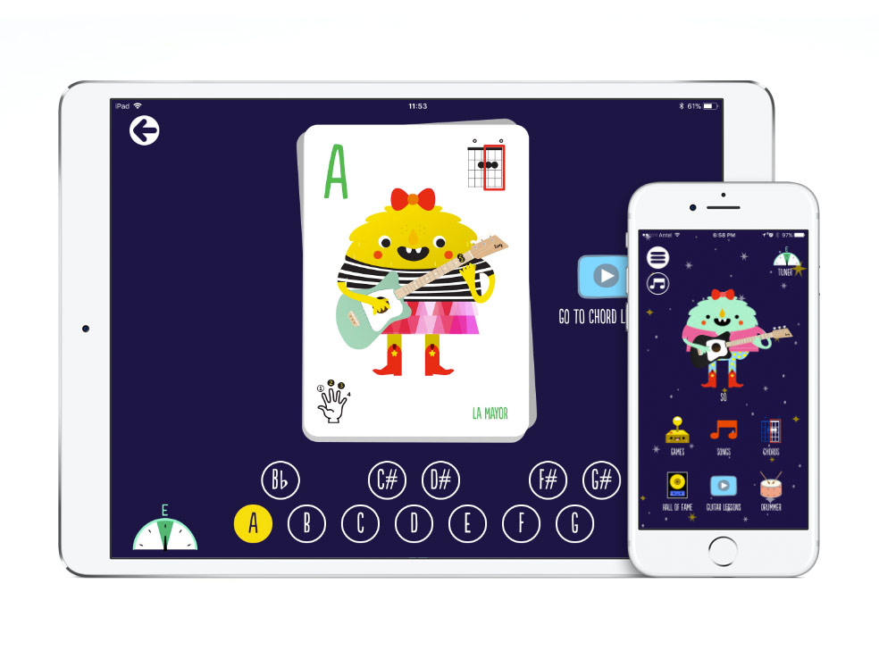 Loog, su primera guitarra eléctrica