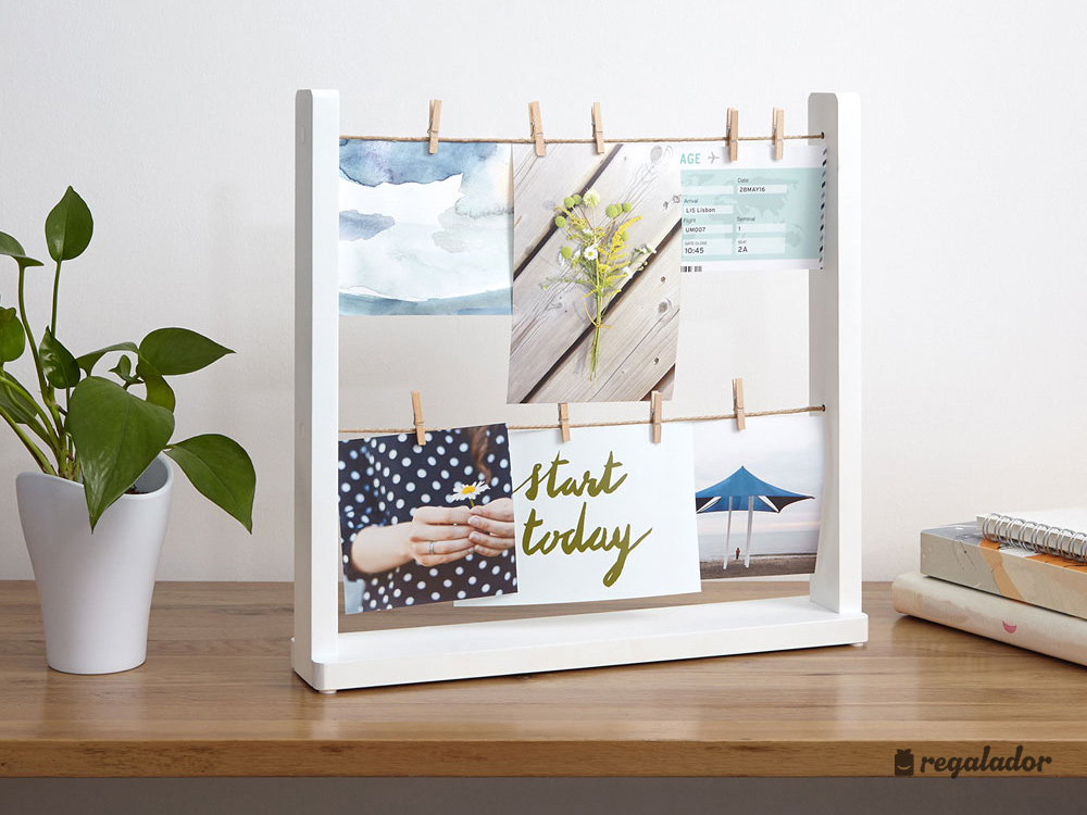 Soporte de mesa para colgar fotos «Hangit»