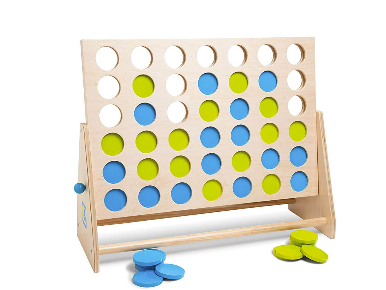 El clásico cuatro en línea, ¡pero en grande!