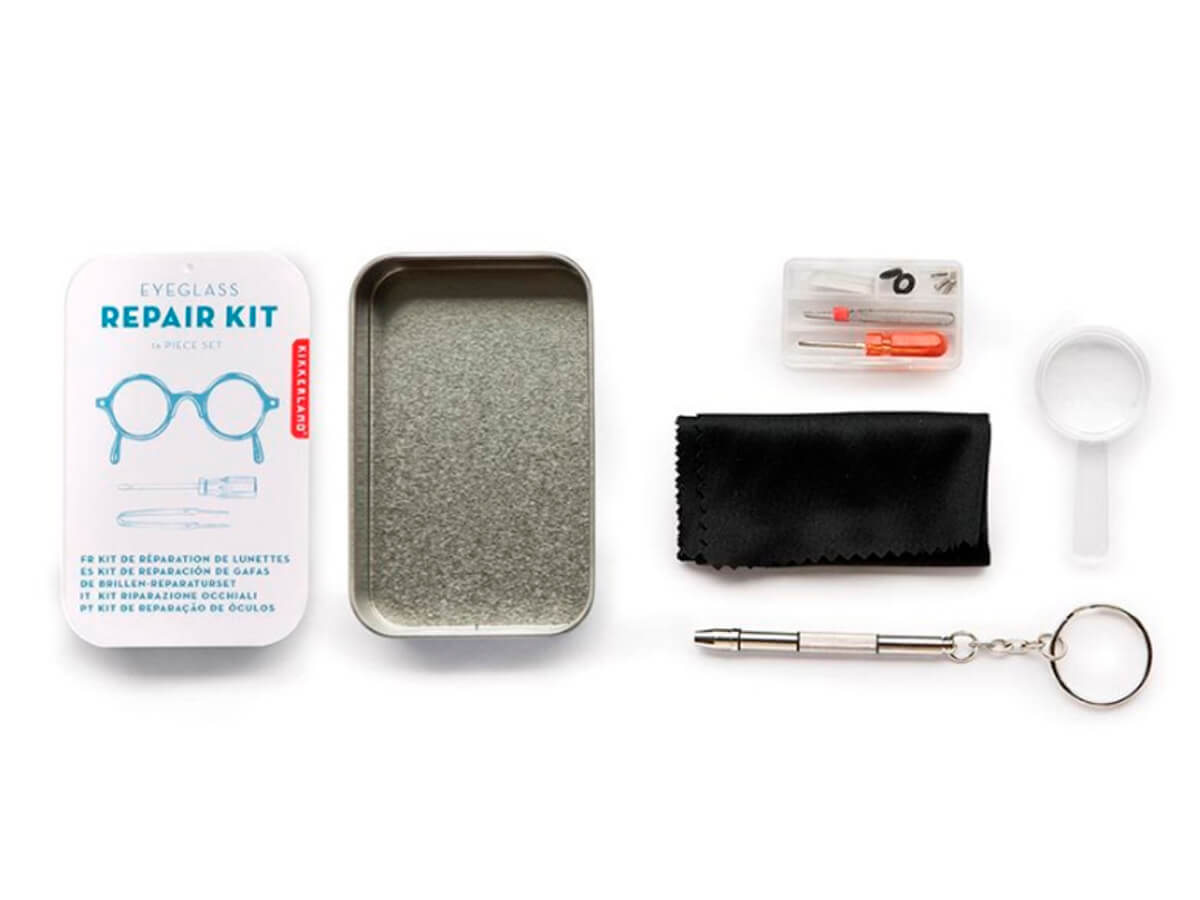 Kit para reparar gafas