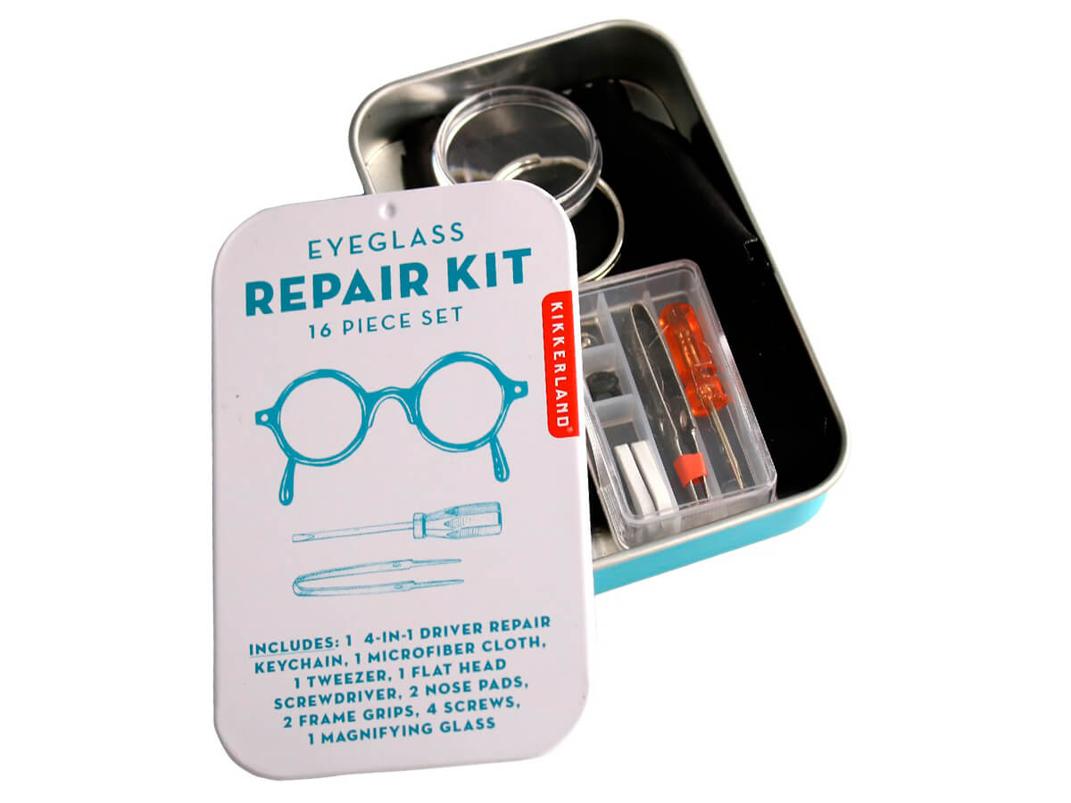 Kit para reparar gafas