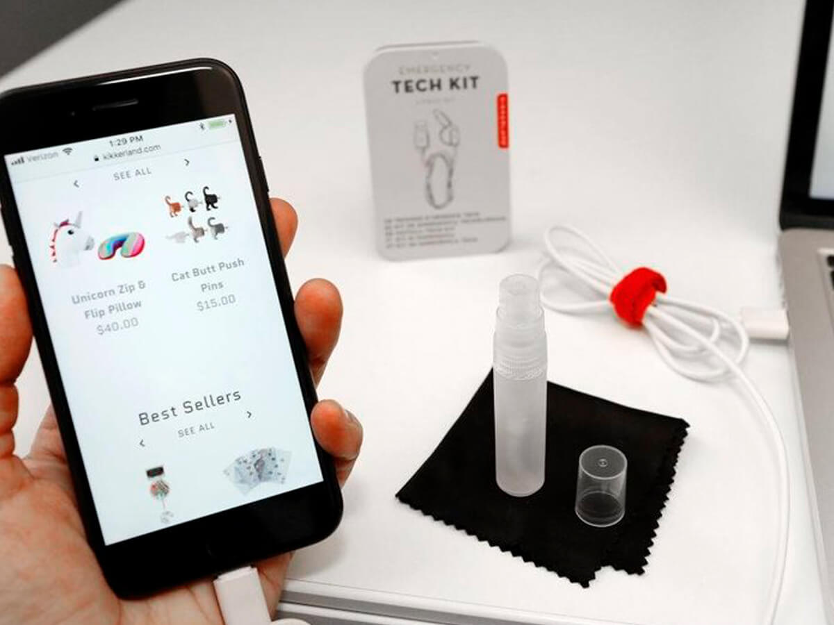 Kit de tecnología de viaje