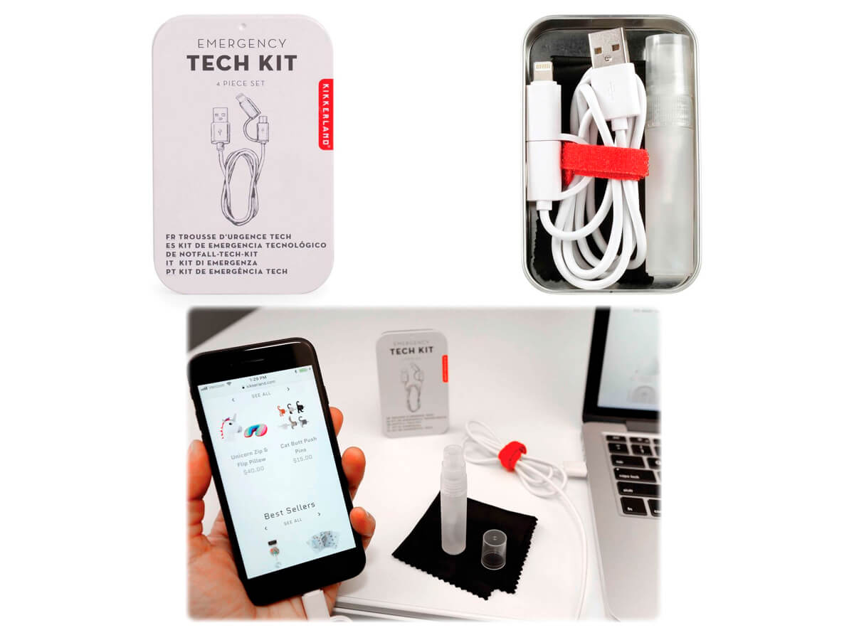 Kit de tecnología de viaje