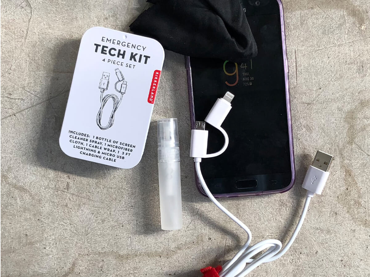 Kit de tecnología de viaje