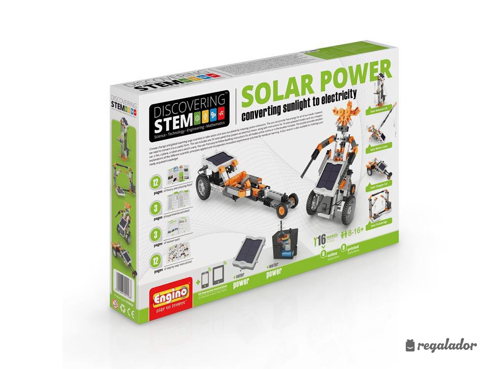 Kit de construcciones para descubrir la energía solar