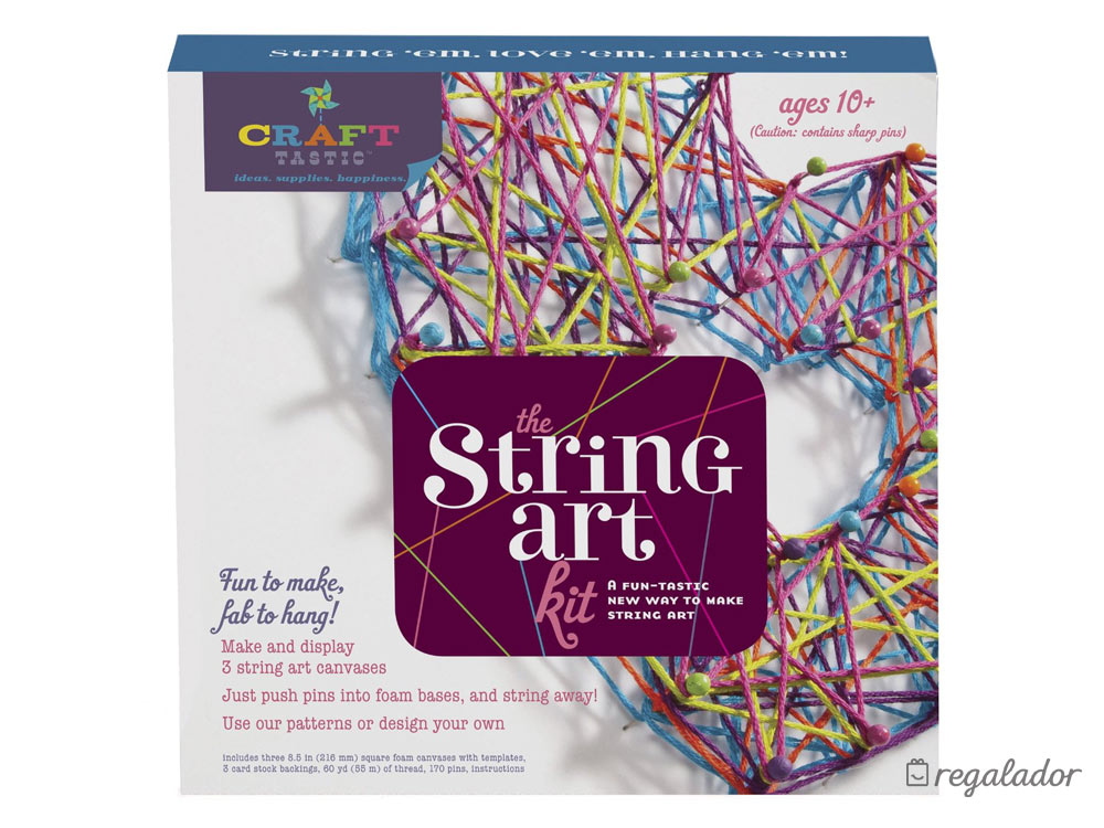 String art: Kit para crear cuadros con hilos