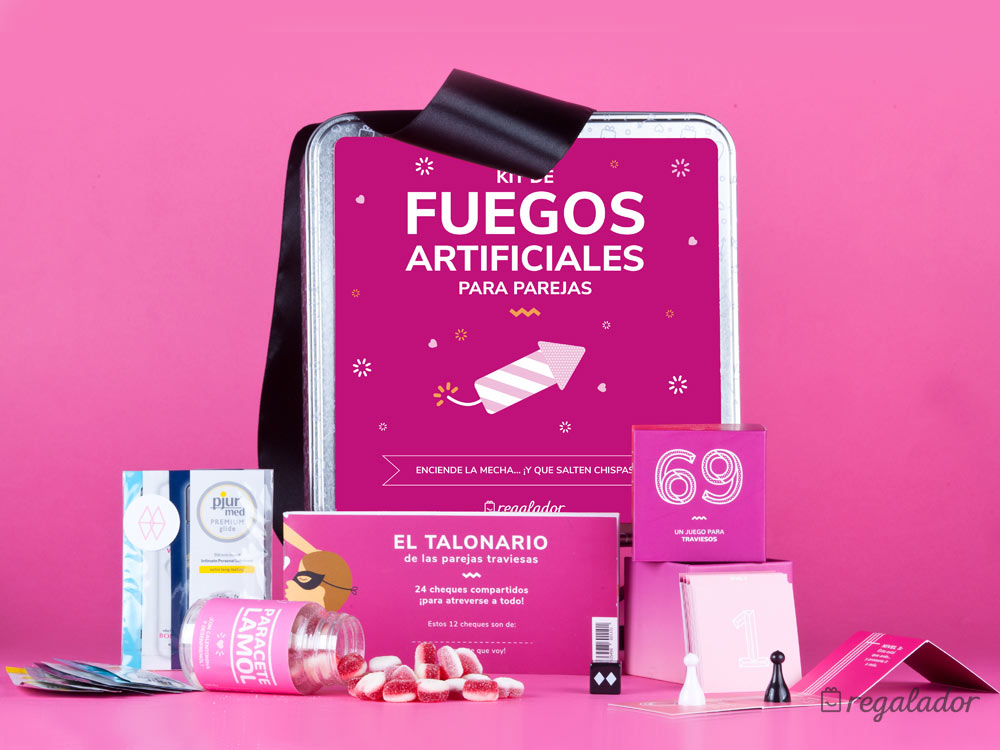 Kit de fuegos artificiales para parejas