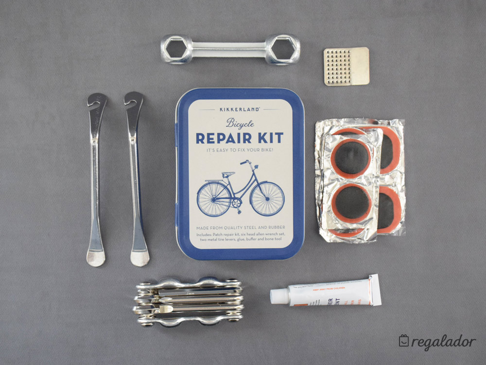 Estuche de reparación para la bici