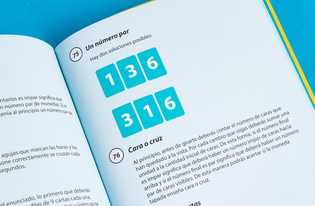 Libro “150 enigmas y juegos de magia”