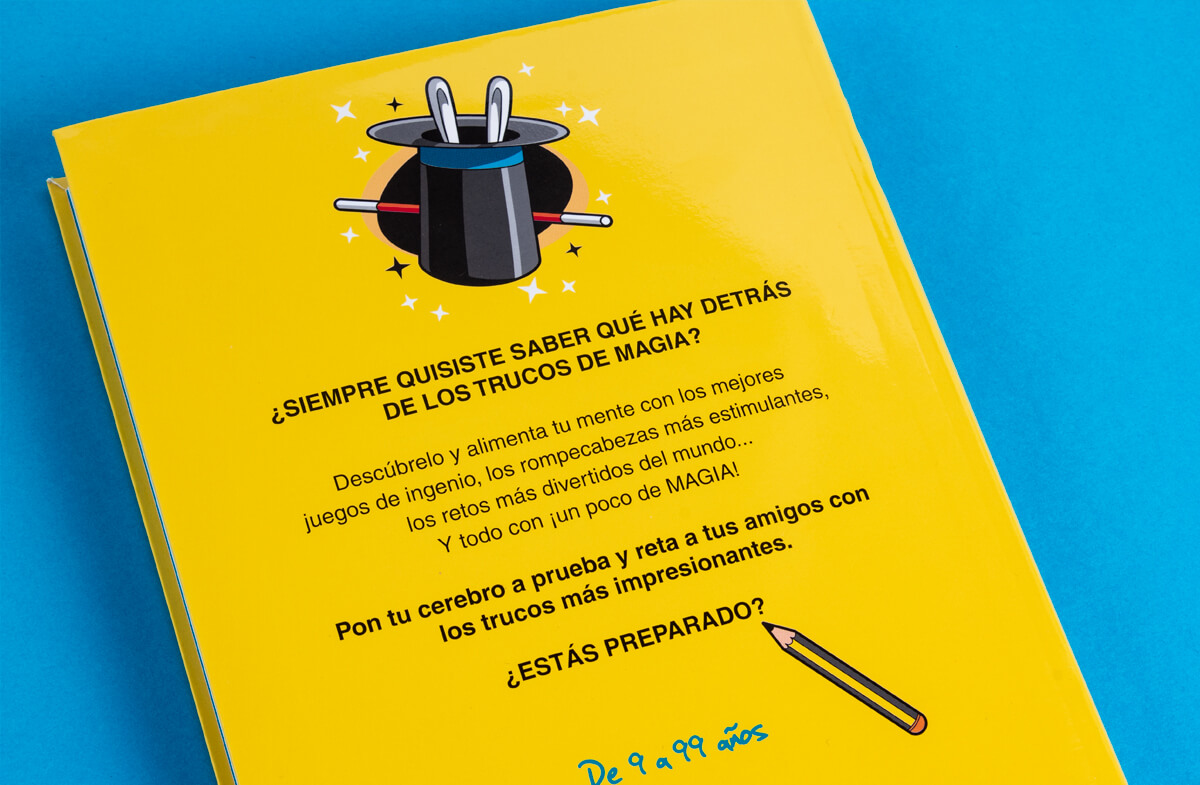 Libro “150 enigmas y juegos de magia”