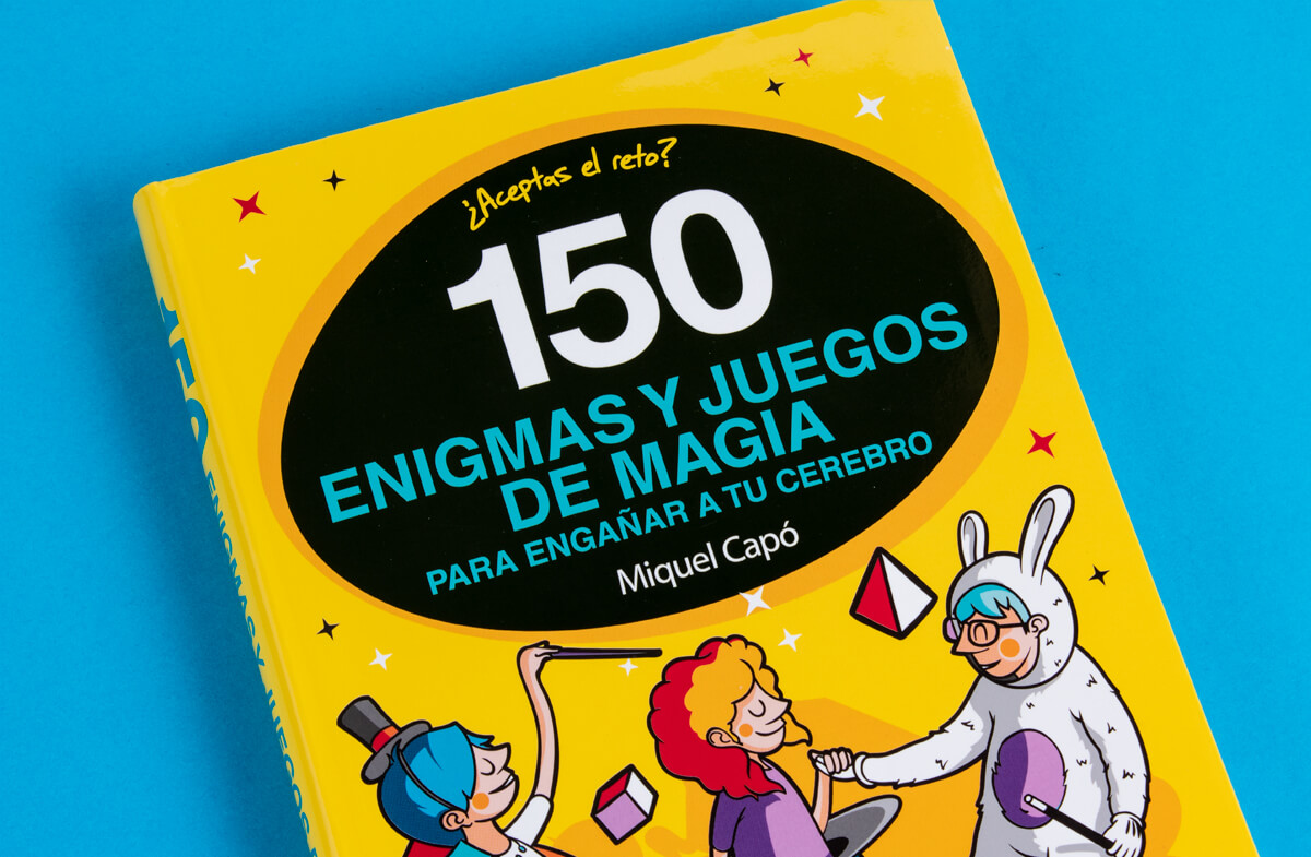 Libro “150 enigmas y juegos de magia”