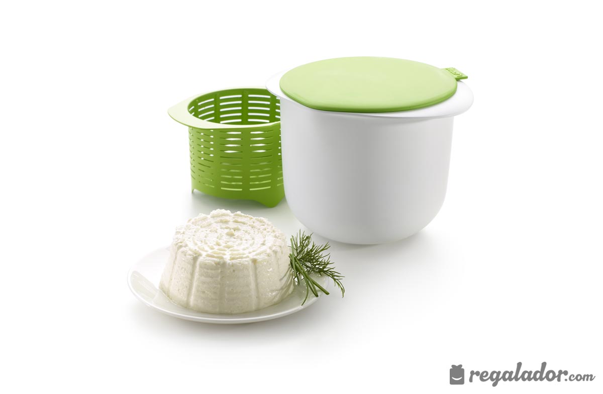 Regalador Lékué Cheese maker el kit para hacer queso fresco casero