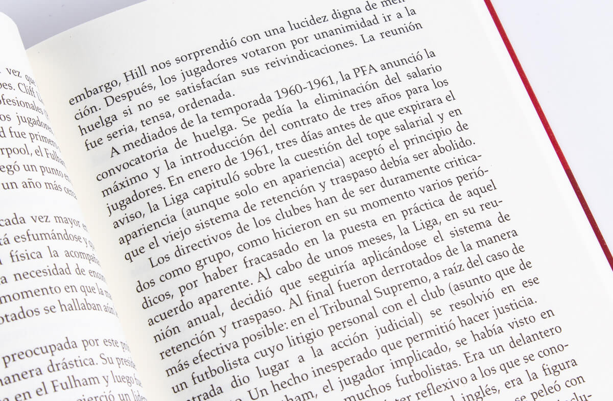 Libro «Hombre de fútbol»