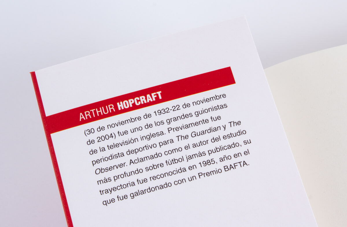 Libro «Hombre de fútbol»