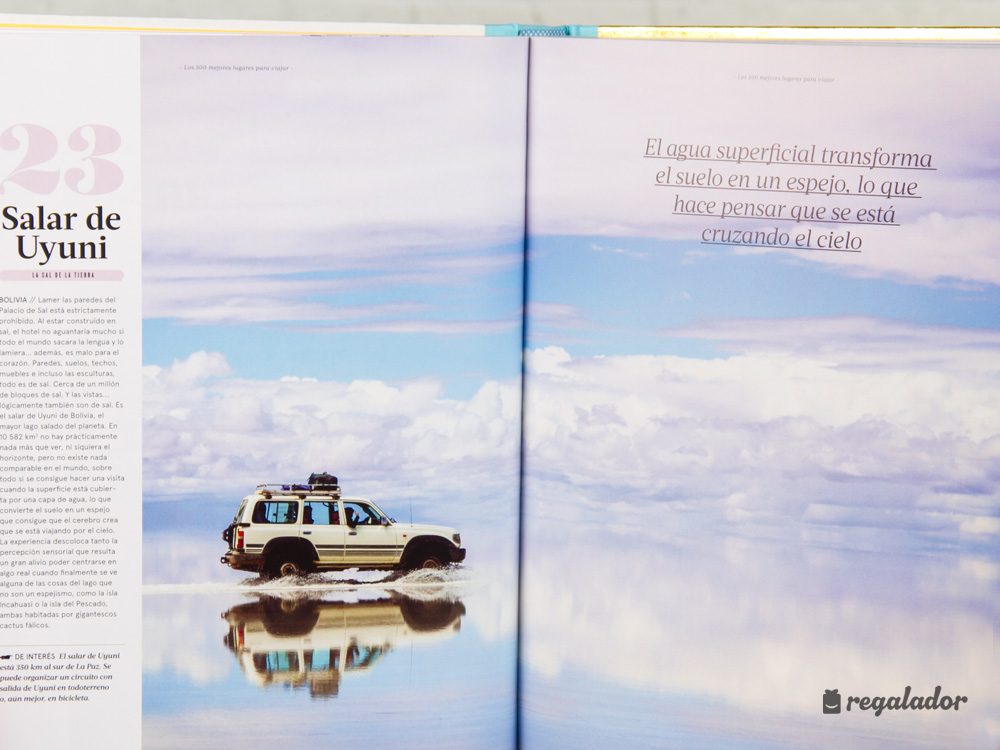 Los 500 mejores lugares para viajar