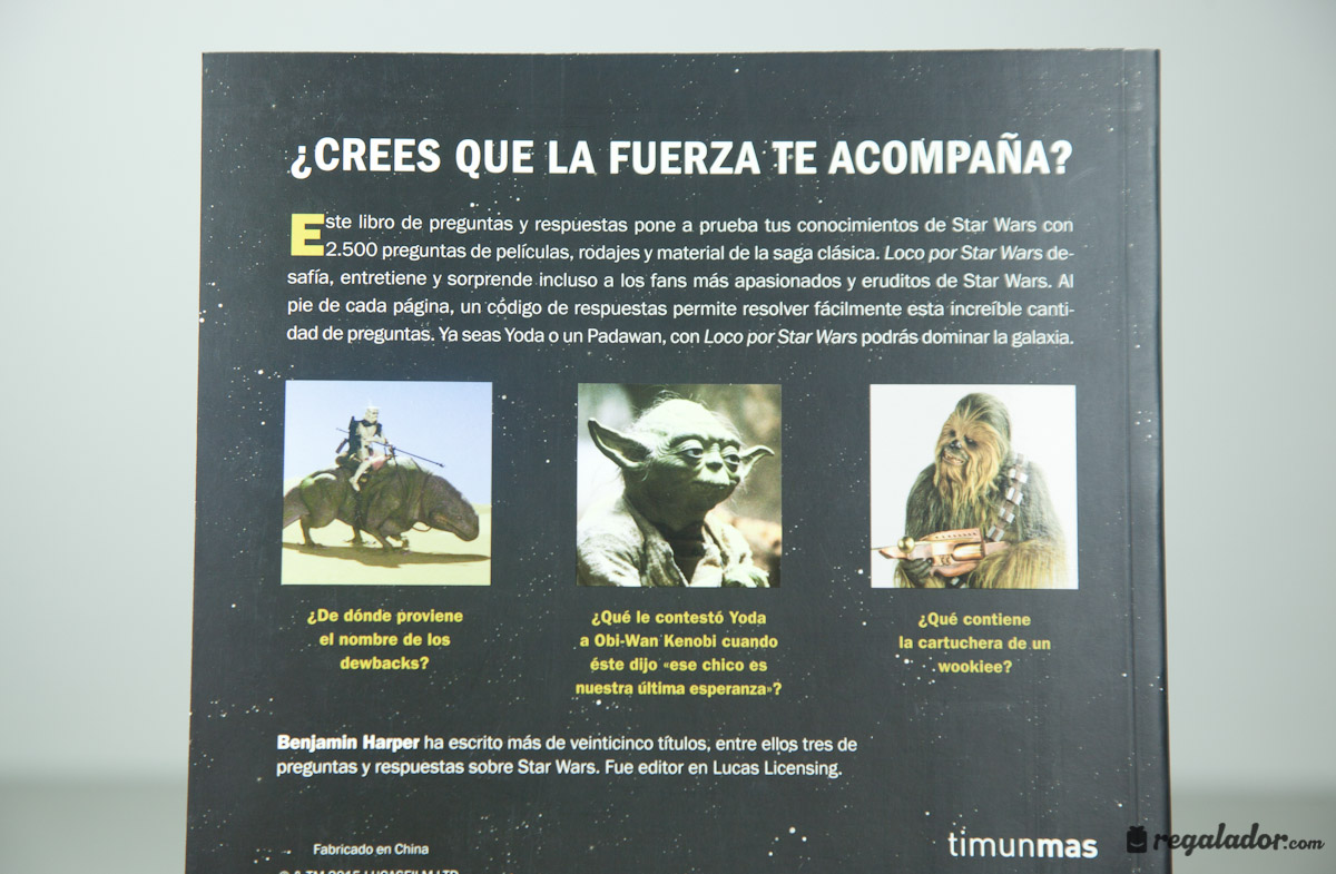 «Loco por star wars»: 2.500 preguntas para ponerte a prueba