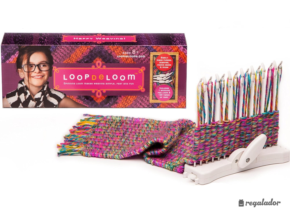 Telar de lana infantil