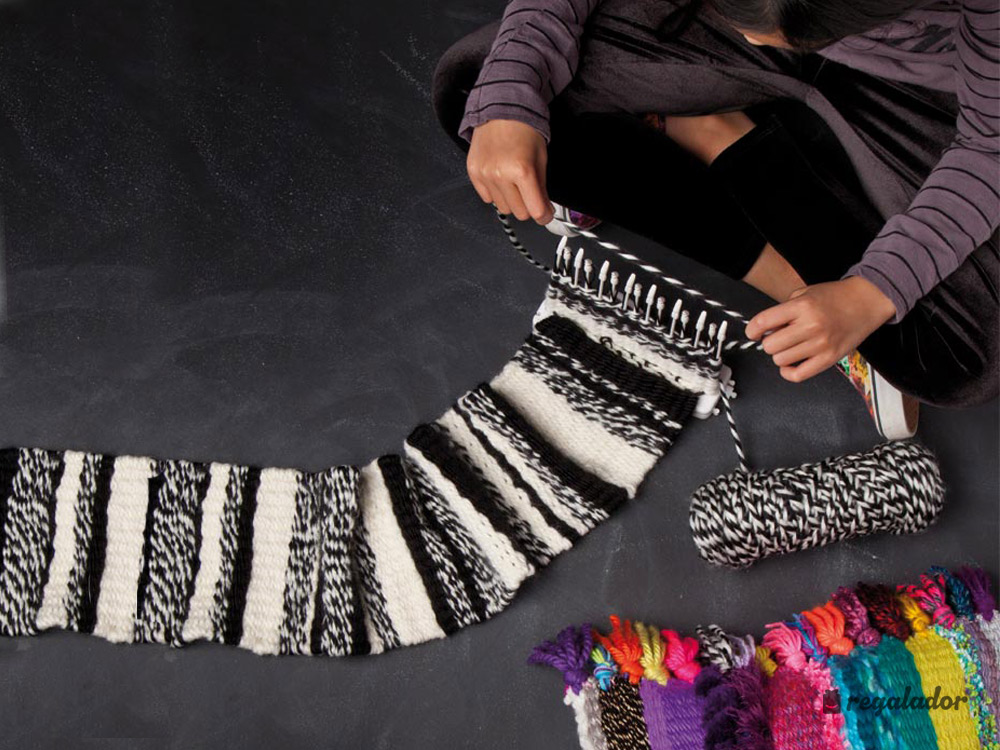 Telar de lana infantil