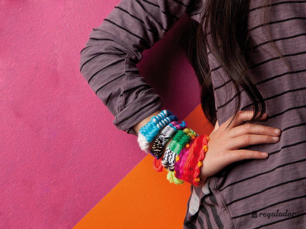 Telar de lana infantil