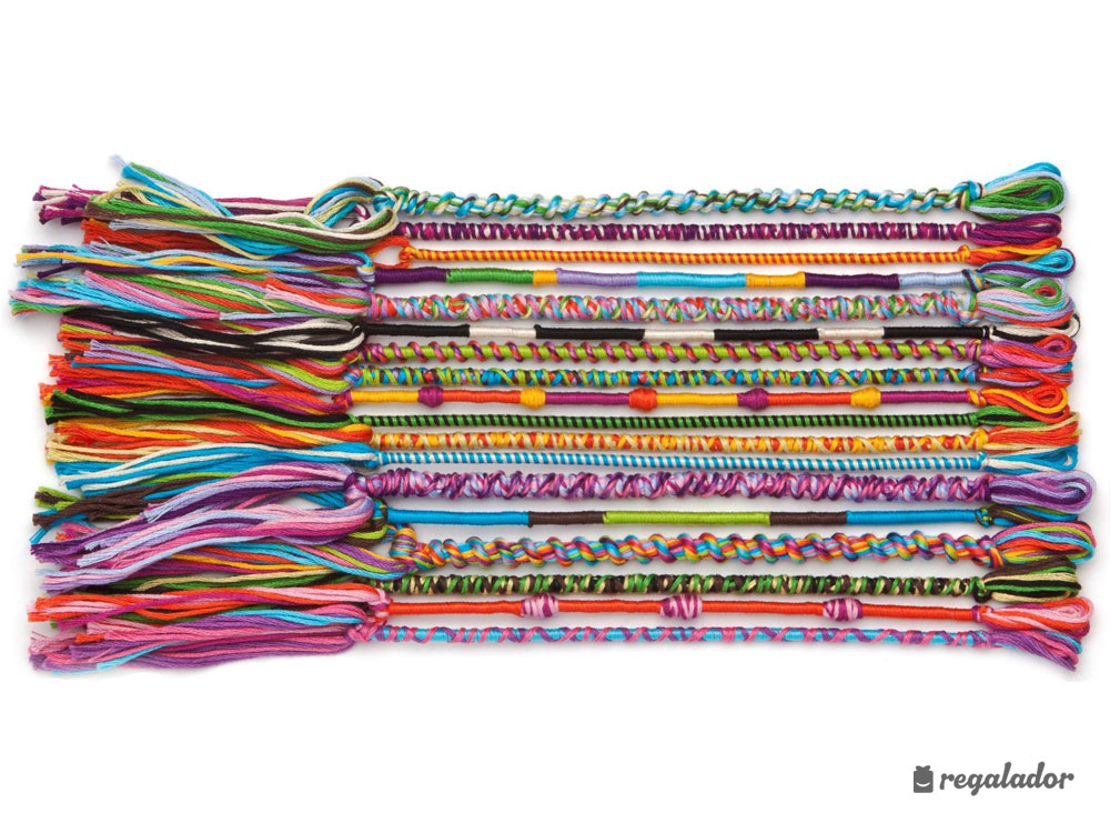 Telar de hilo para hacer pulseras