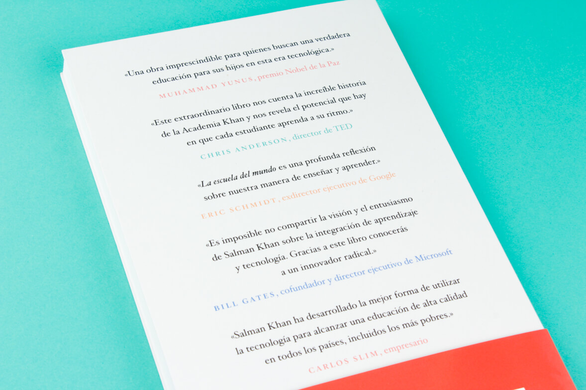 Libro: La Escuela del Mundo, una revolución educativa