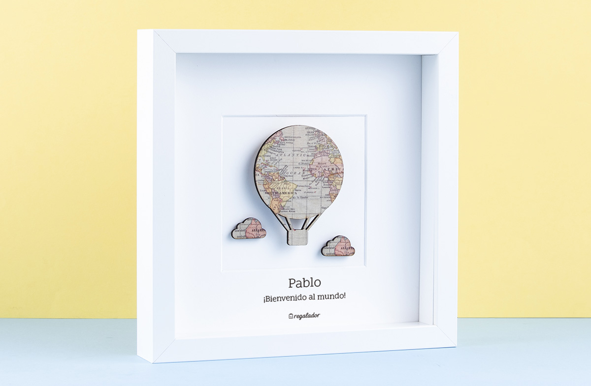 Marco personalizado para bebés