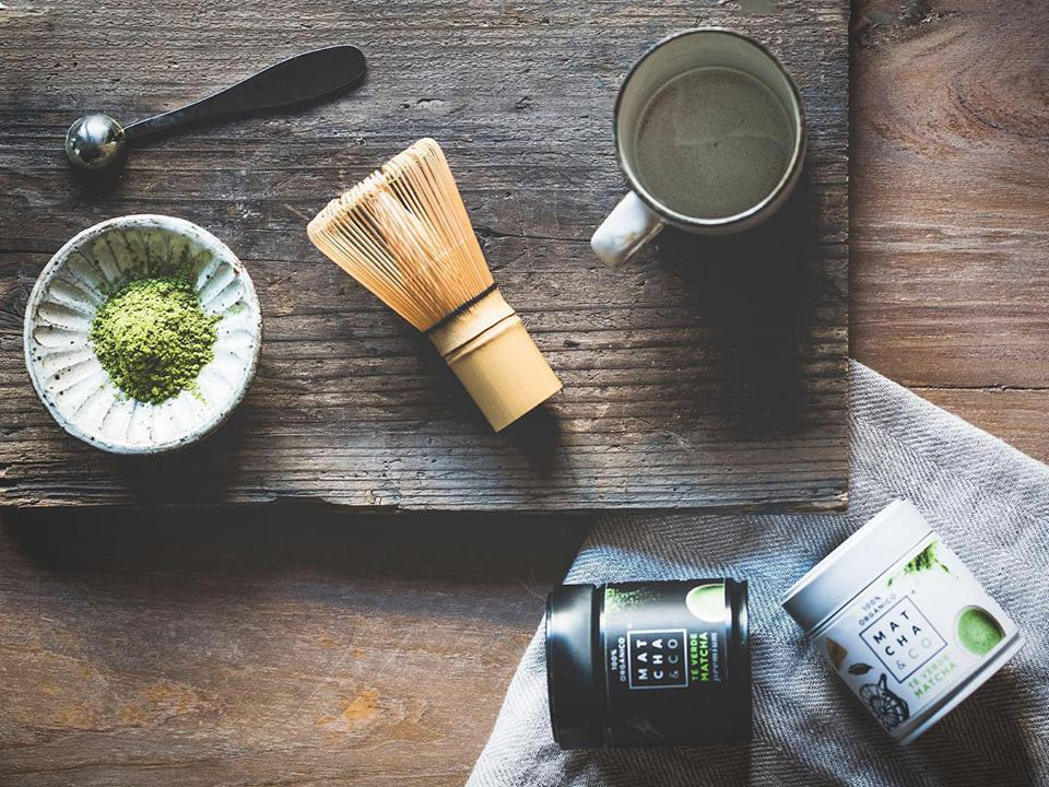 Kit de té Matcha