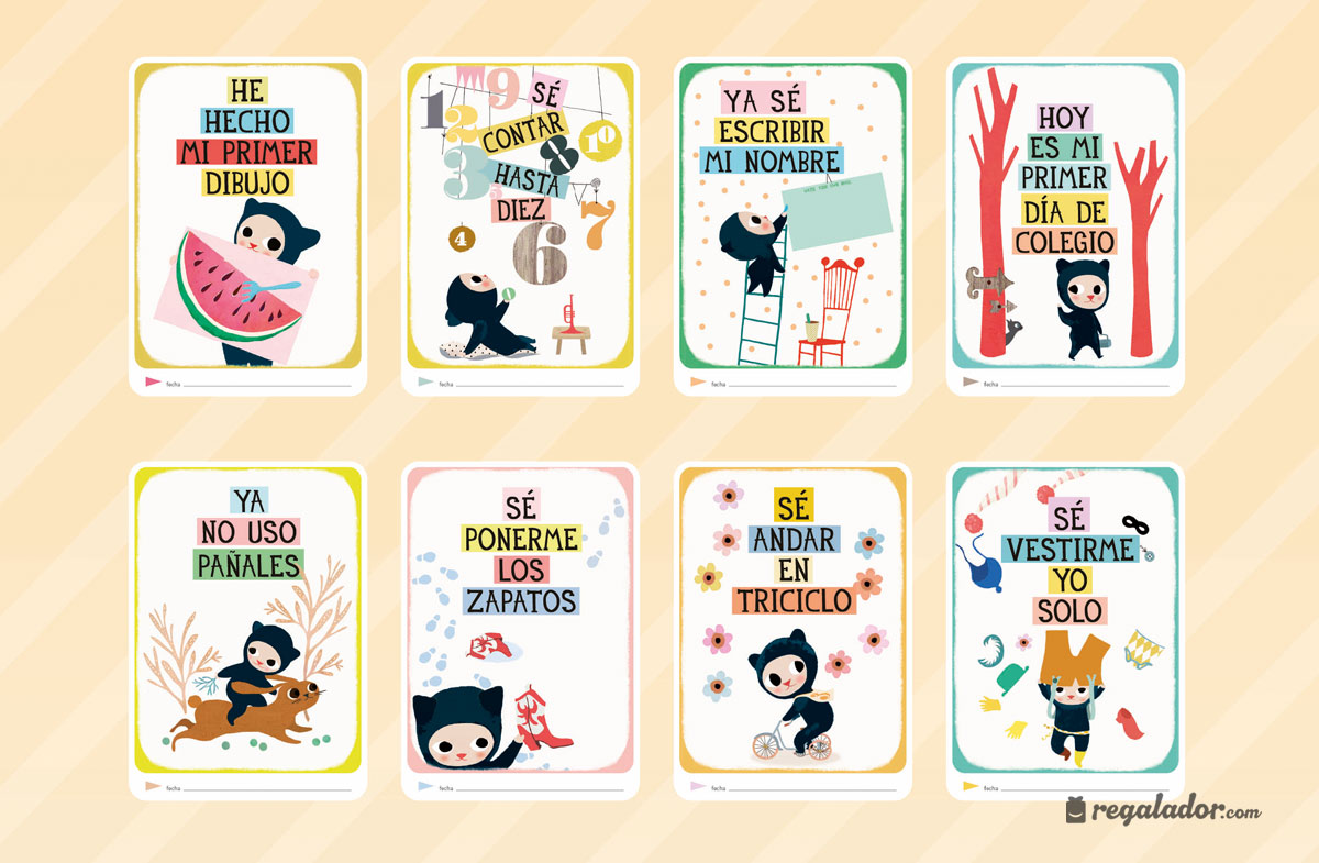 Milestones: las tarjetas más divertidas para fotografiar